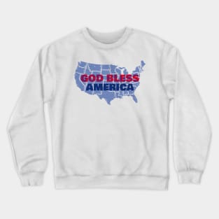 God Bless America Crewneck Sweatshirt